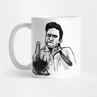 Johnny Cash Music Mug